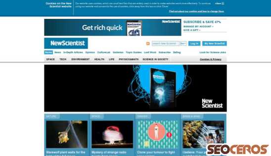 newscientist.com desktop előnézeti kép