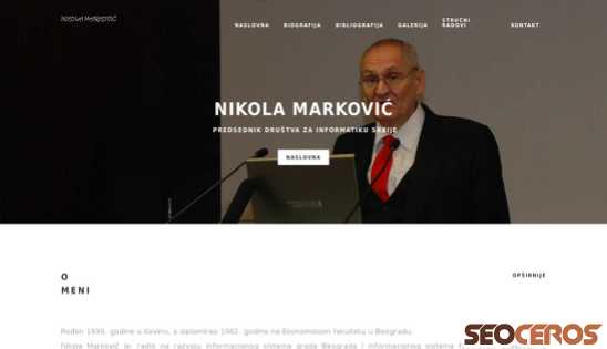nikolamarkovic.in.rs {typen} forhåndsvisning