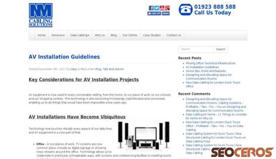 nmcabling.co.uk/2017/12/av-installation-guidelines desktop 미리보기