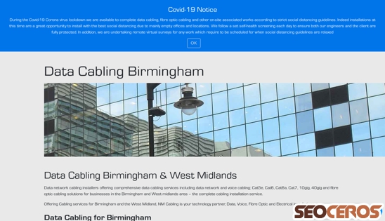 nmcabling.co.uk/data-cabling-birmingham desktop preview