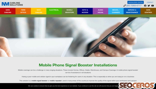 nmcabling.co.uk/services/mobile-phone-signal-boosters desktop preview