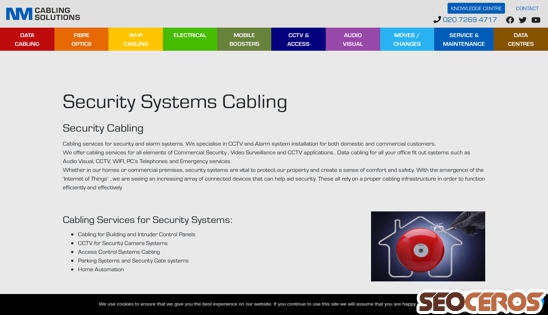 nmcabling.co.uk/services/security-cabling desktop Vorschau