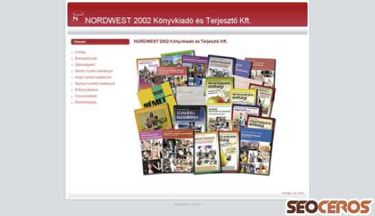 nordwest.hu desktop előnézeti kép