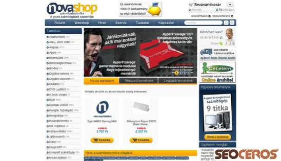 novashop.hu desktop náhled obrázku