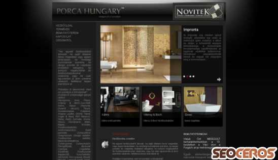 novitek.hu desktop előnézeti kép
