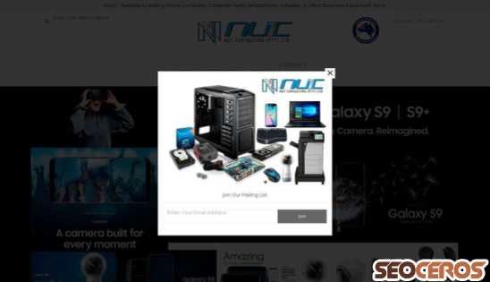 nu1c.com.au desktop náhľad obrázku