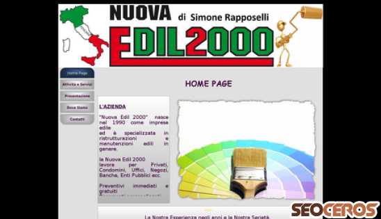 nuovaedil2000.it desktop vista previa