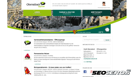 oberasbach.de desktop náhľad obrázku