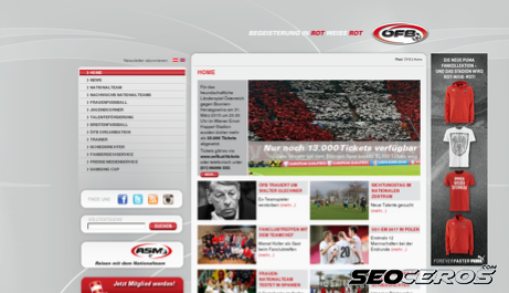 oefb.at desktop preview