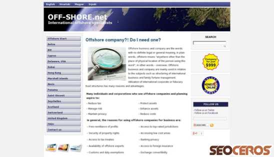 off-shore.net desktop previzualizare