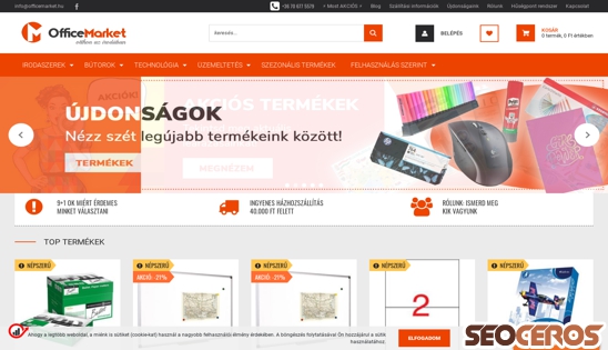 officemarket.hu desktop előnézeti kép