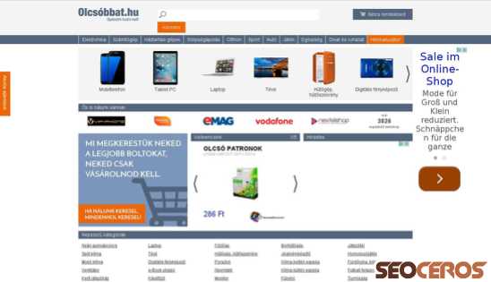 olcsobbat.hu desktop előnézeti kép