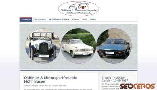 oldtimer-mhl.de desktop náhled obrázku