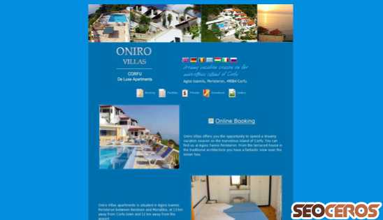 oniro-villas.gr desktop obraz podglądowy