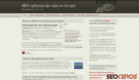 optimizacija-sajta.com desktop vista previa
