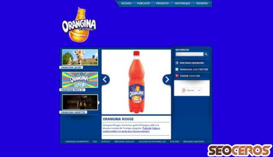 orangina.fr desktop náhled obrázku