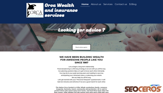 orcawealth.ca desktop preview