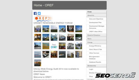 oref.co.uk desktop náhled obrázku