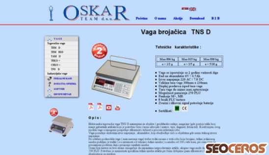 oskarvaga.com/trgovacke-vage-tns-d.html desktop előnézeti kép