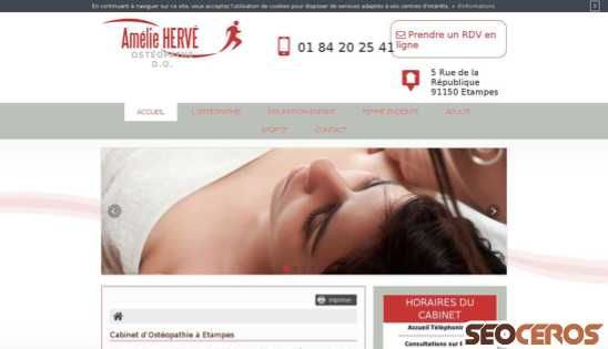osteopathe-etampes-herve.fr desktop náhľad obrázku