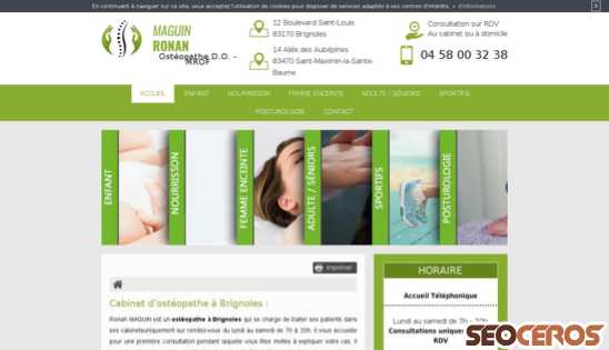 osteopathe-var-maguin.fr desktop náhled obrázku