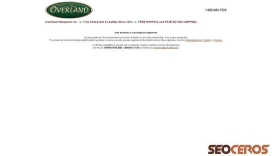 overland.com desktop anteprima