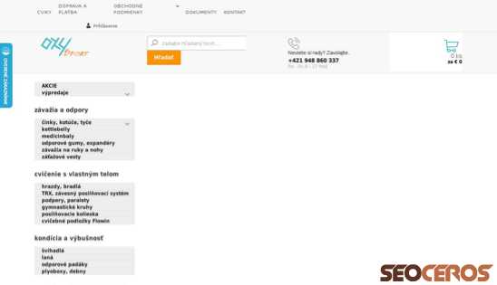 oxysport.sk/cviky-blackroll-mini desktop previzualizare