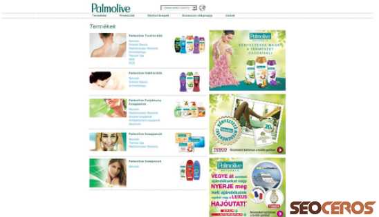 palmolive.hu desktop náhled obrázku