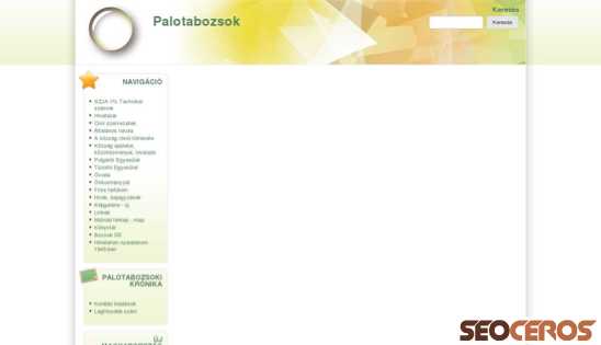 palotabozsok.hu desktop preview