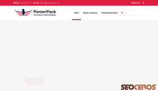 pamerpack.com desktop vista previa
