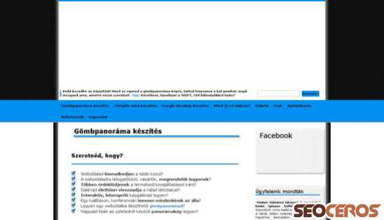 panoramakeszites.hu desktop náhled obrázku