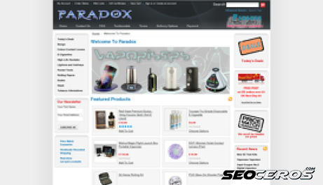 paradox.co.uk desktop preview
