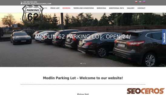parking-modlin62.pl desktop preview
