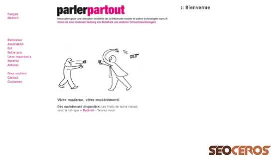 parlerpartout.ch desktop náhľad obrázku