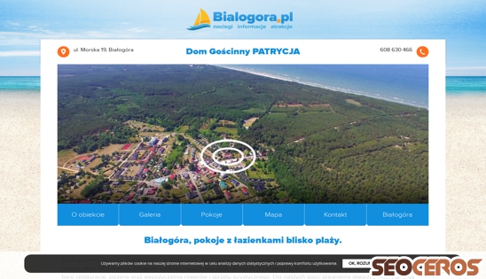 patrycjabialogora.pl desktop náhľad obrázku