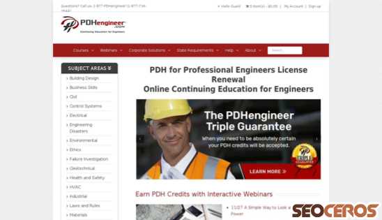 pdhengineer.com desktop náhľad obrázku