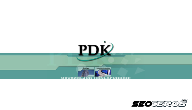 pdk.hu desktop előnézeti kép