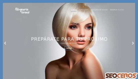 peluqueriaverano.com desktop previzualizare