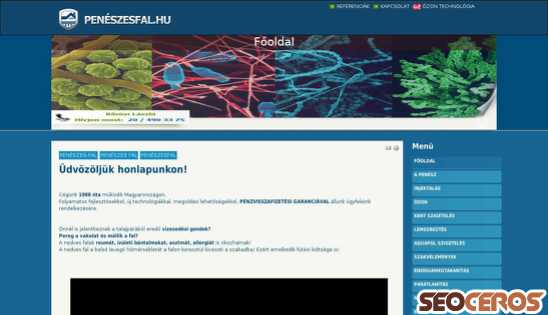peneszesfal.hu desktop előnézeti kép