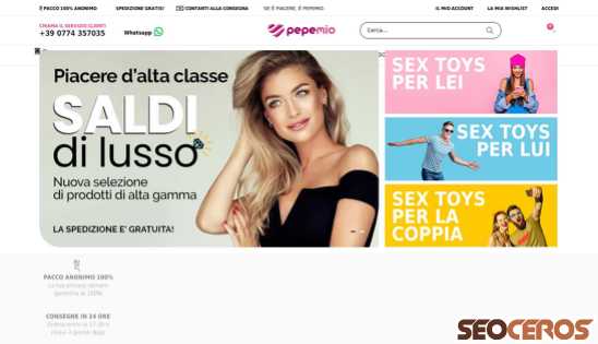 pepemio.com desktop anteprima