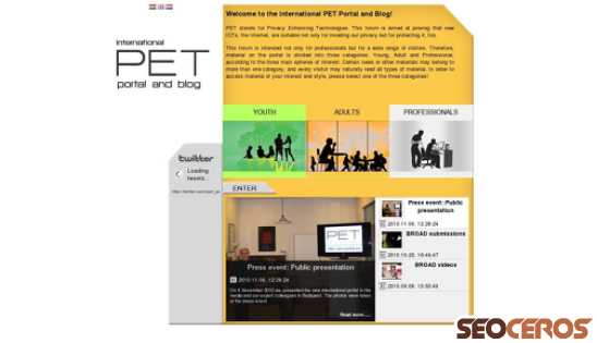pet-portal.eu desktop vista previa