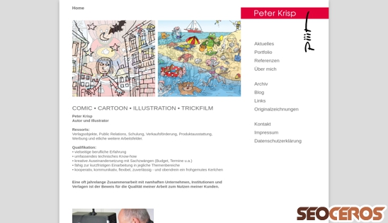 peter-krisp.de desktop náhľad obrázku