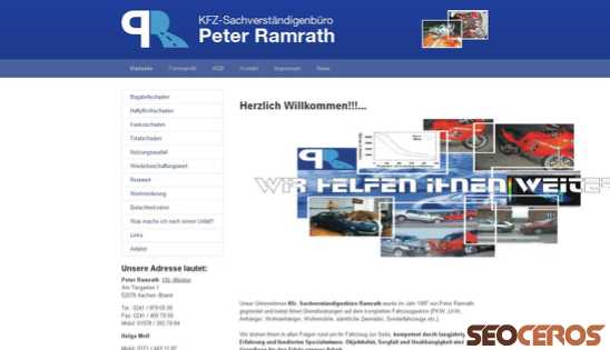 peterramrath.de desktop náhled obrázku