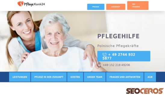 pflegekonik-24.de desktop vista previa