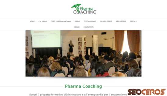 pharmacoaching.it desktop förhandsvisning