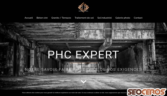 phc-expert.com desktop Vista previa