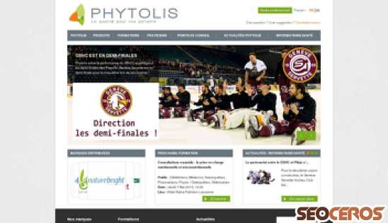 phytolis.ch desktop Vorschau