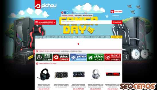pichau.com.br desktop előnézeti kép