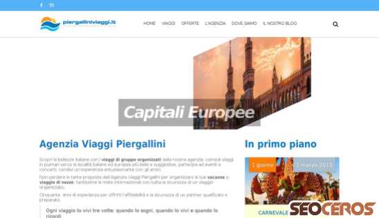 piergalliniviaggi.it desktop náhled obrázku