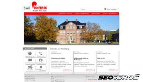 pinneberg.de desktop előnézeti kép